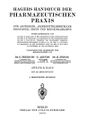 1938 Hagers Handbuch der Pharmazeutischen Praxis Fuer Apotheker - Georg Frerichs Titelseite.jpg